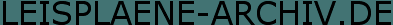 GLEISPLAENE-ARCHIV.DE
